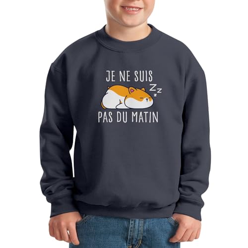 Sweatshirt enfant hamster pour réveils difficiles et matins calmes - 2