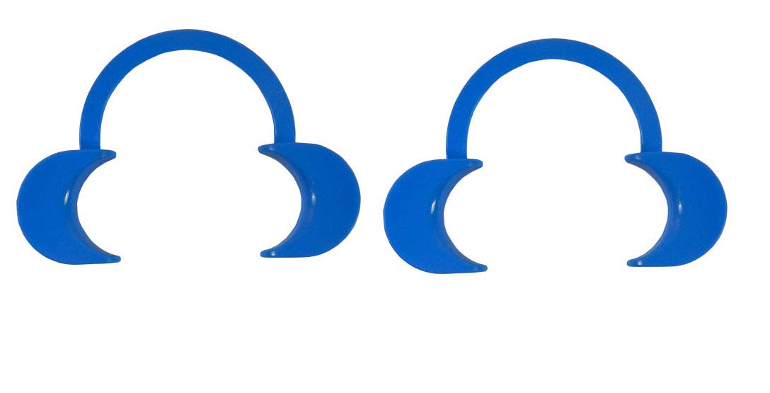 Dentosmile Flexi Eco Cheek/Lip Retractor C-Shape Mouth Opener Size Medium (Blue) (2)-image-6