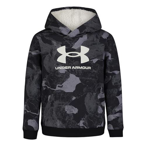 Under Armour Boys' Outdoor Hoodie-Large Front Pocket-Quick-Drying & Lightweight