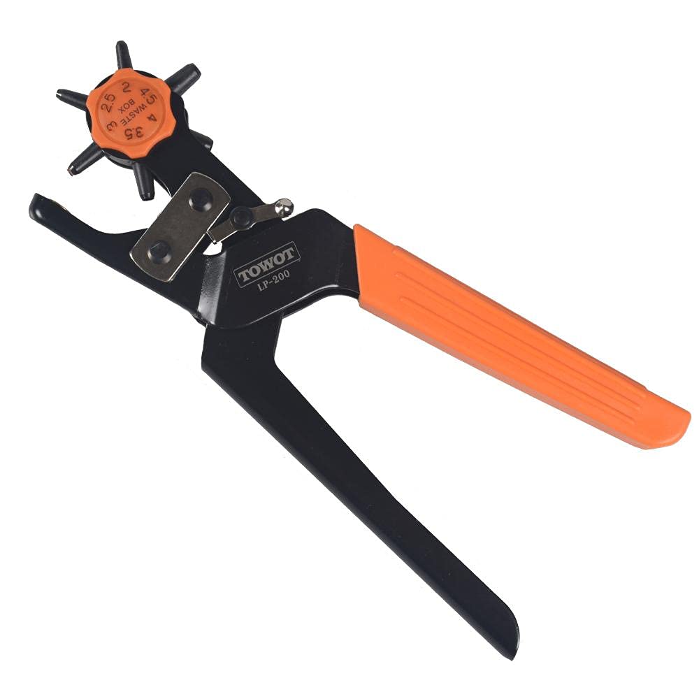 Buy TOWOT Belt Hole Puncher Kit, Upgraded Version Leather Hole Punch for Belt, Saddles, Shoes