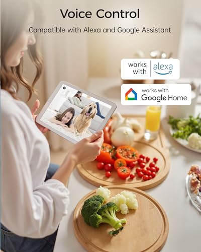 Woox Kamera Überwachung Innen 2K, 360 Grad WLAN Überwachungskamera Indoor, Haustier und Baby Monitor mit Personen-/Baby-Schreierkennung, Auto-Tracking, Zwei-Wege-Audio, Nachtsicht, R4040-V8