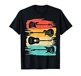 Vintage Guitar Gift For Men Women Music Band Guitarist Stuff T-Shirt