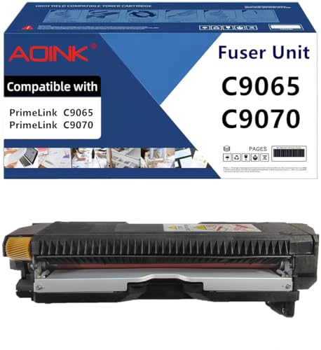 AQINK C9065 C9070 Fuser Kit Replacement for Xerox C9065 C9070 Fuser Unit Compatible with Xerox PrimeLink C9065 C9070 Printers (1-Pack, 110V)