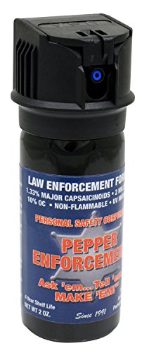 Pepper Enforcement Pe510Mf-Ft Fogger Pepper Spray For Self Defense - Maximum Strength 10% Oc Formula - Emergency Personal Protection & Safety #TOP1