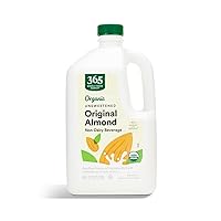Vista 1 de 365 by Whole Foods Market Leche orgánica de almendras sin azúcar, 96 FZ