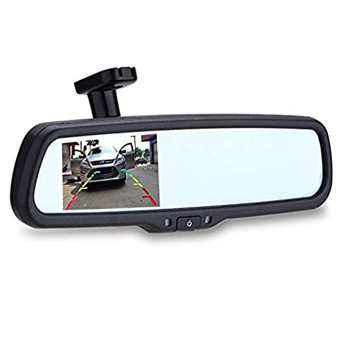 Blackcat Reverse Camera and Sensor with AutoDimming Monitor, inMirror