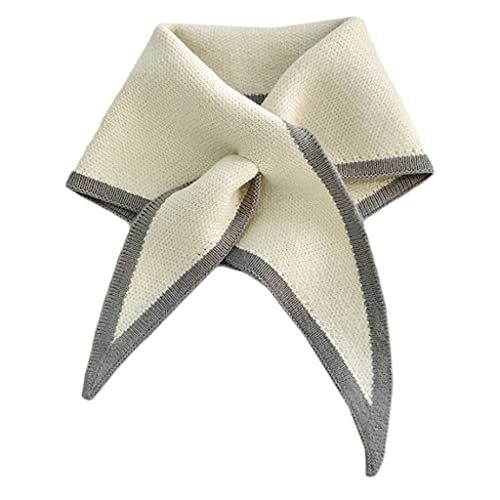 Écharpe triangle tricotée DAISHIAO pour femme au style coréen