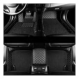 Tapis Sol Voiture pour BMW X5 E53 2004 2005 2006 2007 Coussinets Pied personnalisés Accessoires d'intérieur(Black-01)