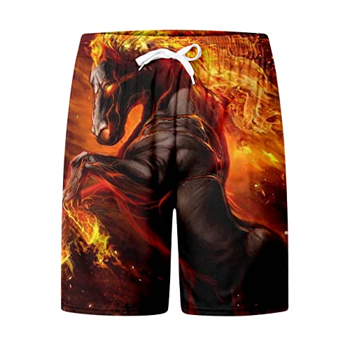 OIUHJN Boys Hiking Outdoor Recreation Pants Mannen Vrijetijdsbroek Print Trend Jeugd Zomer Heren Joggingbroek Fitne - Afbeelding 3