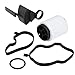 Broco Filtro Respirador de Aceite Cárter Kit de Filtro de Ventilación de Ventilación De Aceite del Cárter Filtro Separador para 3 series E46 320D E39 520D 530D 11127793164