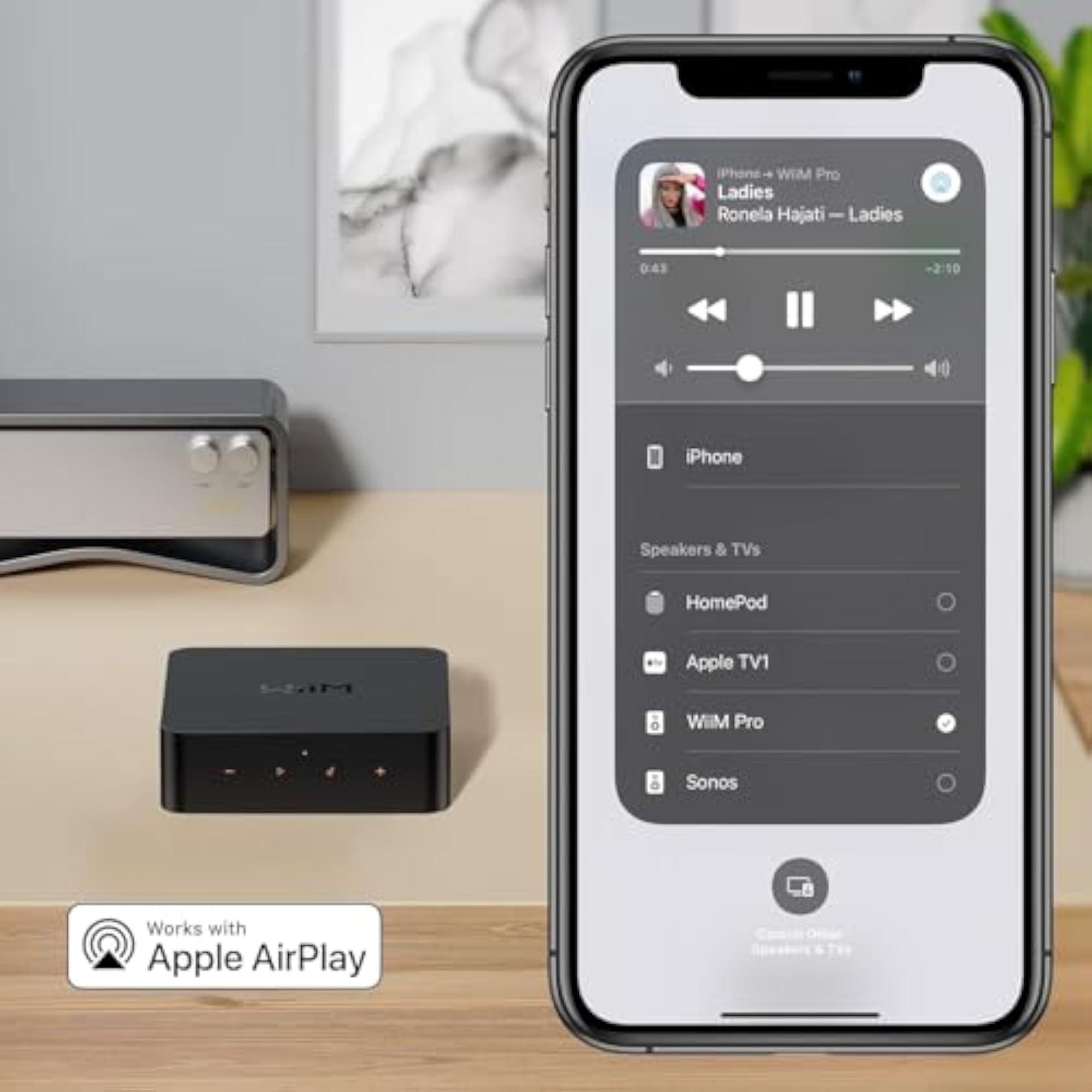 Pro AirPlay 2 Receiver, Multiroom Streamer