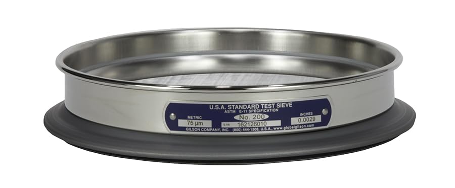 200mm Air Jet Test Sieve, All Stainless, No. 80