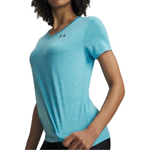 Image of Under Armour Women's Tech Twist V Neck Short Sleeve T-Shirt