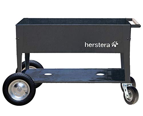 Preisvergleich Produktbild Herstera 08936901 Hochbeet Swivel, Anthrazit, 120 x 60 x 80 cm