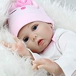 STELLARS Reborn Baby Dolls – 22 inches Silicon Lifelike Realistic Newborn Baby Dolls, Vinyl Weighted Doll for Kids, Collect Toys for Ages 3+ (MAX)