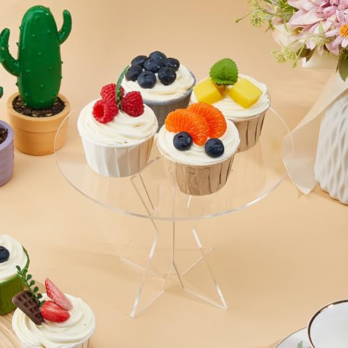 Présentoir à cupcakes acrylique transparent multi-usage