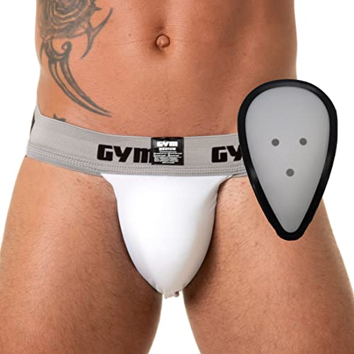 GYM Athletic Supporter with Hard Cup Included (Medium)