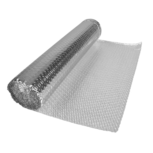 Windhager Winter-Kälteschutzfolie Superprotect, Frostschutzfolie, Isolierfolie für Pflanzen und Lebensmittel, Thermofolie, Winterschutz, 5 x 0,5 m, silber