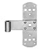 Produktbild Pollmann Baubeschläge 1501600 Türband Rolle Ø 13 mm, Länge 160 mm, hell verzinkt, 2 Stück