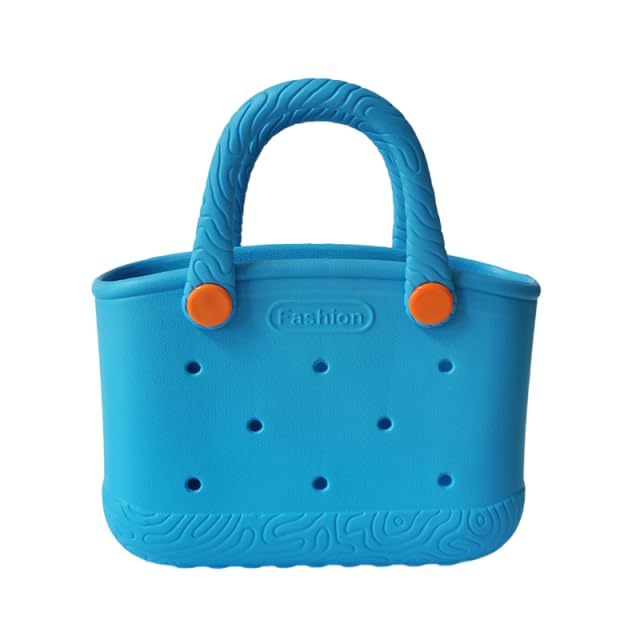 Waterproof EVA Tote for Women, Lightweight Durable Beach Bag for Beach, Pool, Gym, Shopping, Travel, Easy to Clean