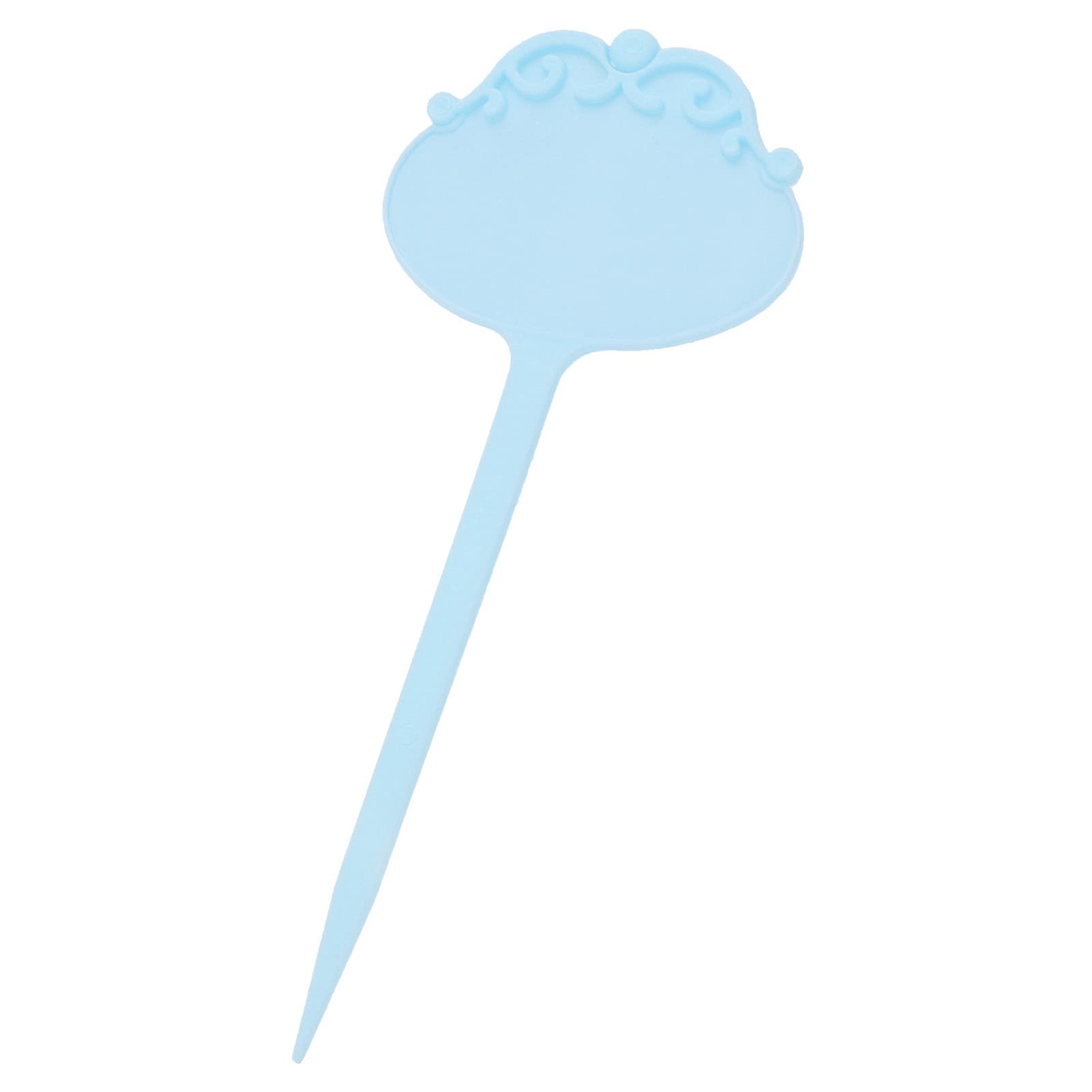 Cocoarm Etichette per Piante Etichette per Piante in Plastica 50 Pezzi 16 X 6,8 Cm da Giardino Impermeabili di Fiori Scrivibili per Giardino Vivaio Frutteti in Vaso e Coltivatori Domestici (BLUE)