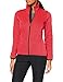CMP Giacca in pile lavorata a maglia con zip, Donna, Red Fluo-Antracite, 46, Red Fluo-Antracite