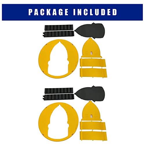 Mouse Trap Bucket Lid (2-Pack) - Humane Flip And Slide Bucket Lid Mouse/Mice/Rat Trap, Auto Reset, Multi Catch Mice Trap Compatible With 5 Gallon Bucket For Indoor/Outdoor #TOP4