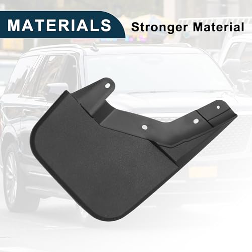Image of Mud Flap Splash Guard for Cadillac Escalade 2021-2024 Durable | Front Side Mudflaps with Mount Accessor 1 Set