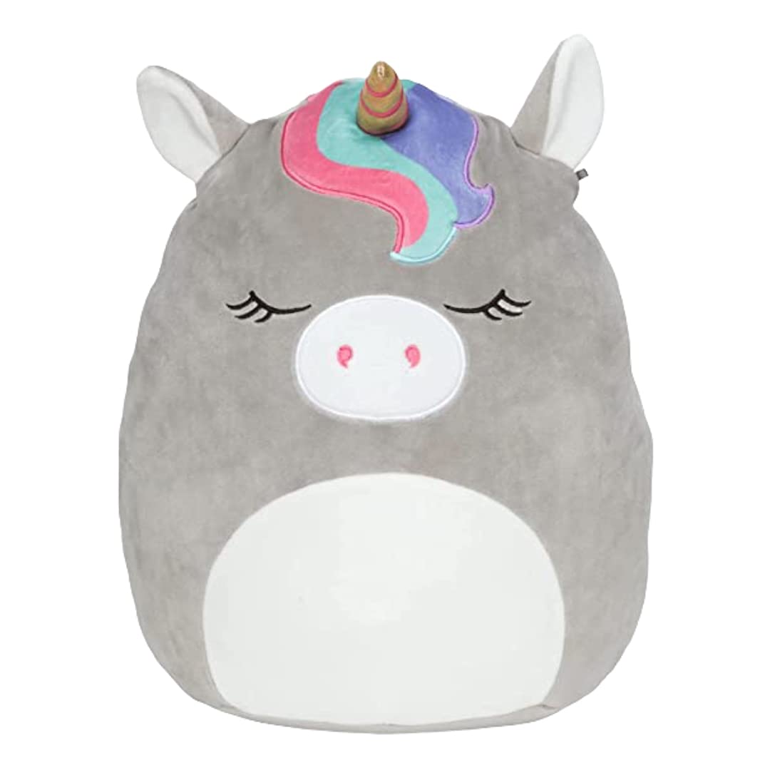 Squishmallows Official Kellytoy 12 Inch Soft Plush Squishy Toy Animals (Glena Eggplant) — view 7