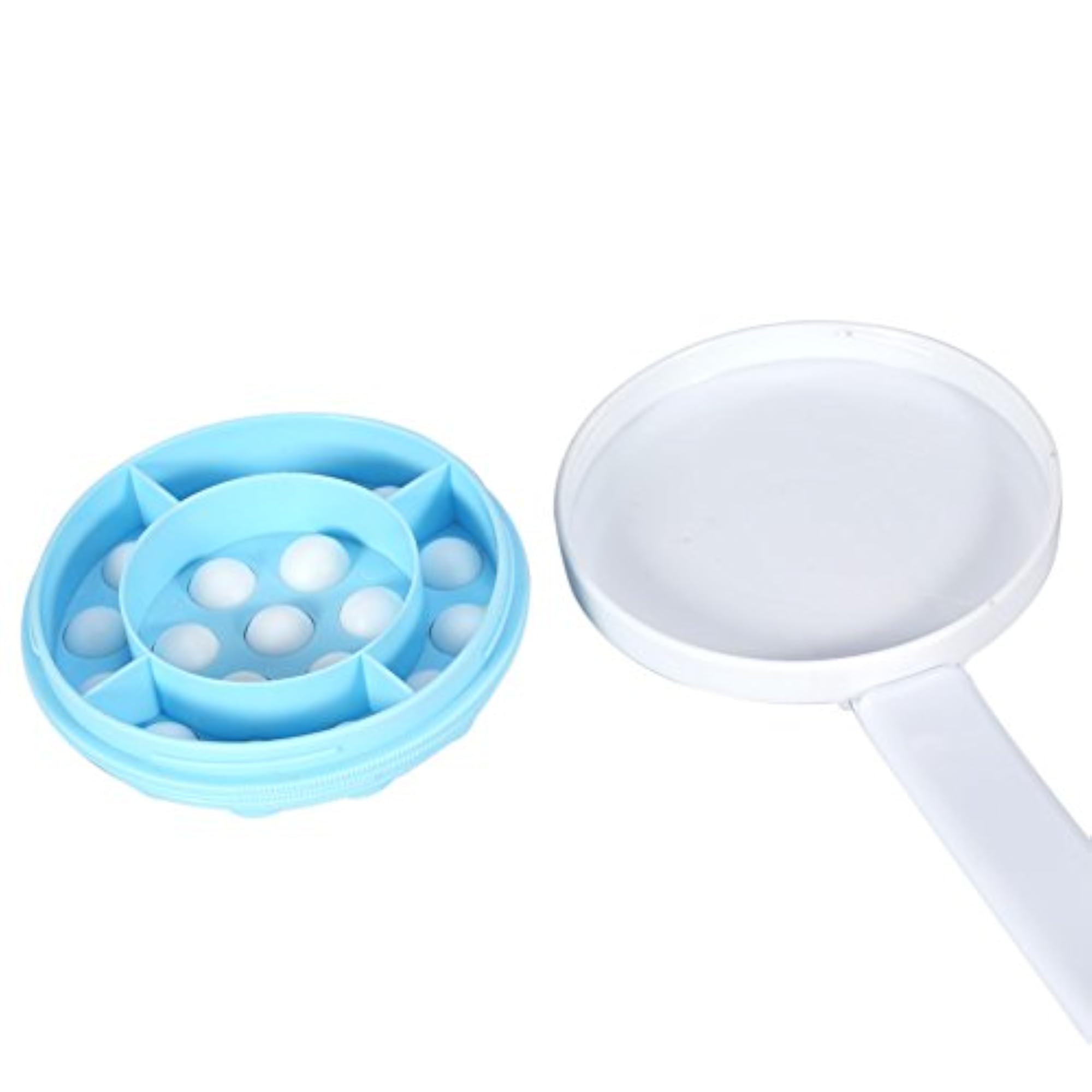 Body Bath Massager with Long Handle for Lotion Application