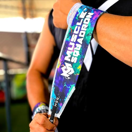 Image of Wrist Wraps for Calisthenics & Weightlifting - Heavy Duty Wrist Support & Stability (Vandal Print)