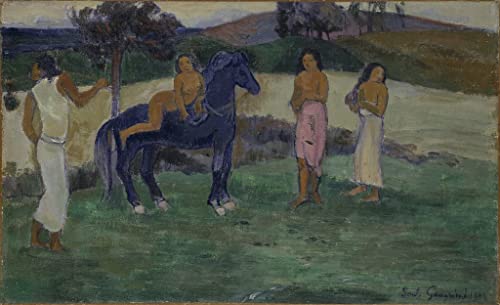 Impresiones lienzo de Paul Gauguin con acabado artístico de alta calidad en 60x90cm