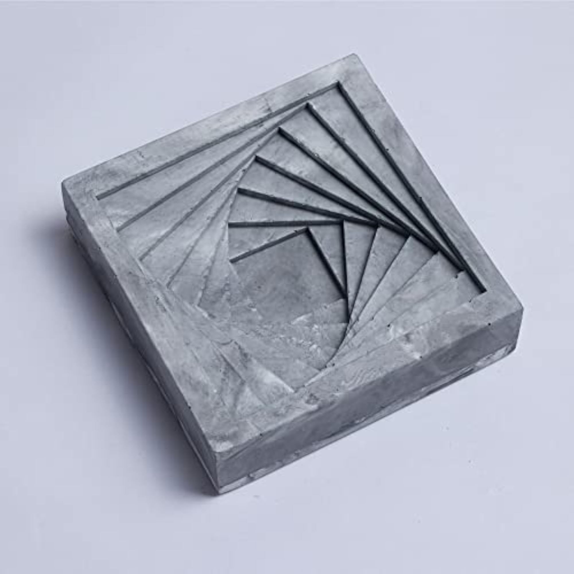 Designer Geometric Stepped Ashtray for Home