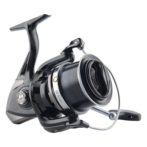 Image of Big Game Surf Spinning Fishing Reel 8000 /12000,20KG Drag Power Backlash-Free Bearings,Metal Reel Seat,Zinc Alloy Gear for Saltwater Inshore and Offshore Fishing