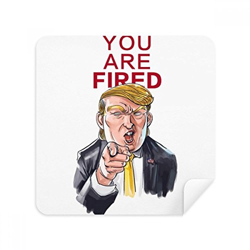 Écran tactile rayé ? Chiffon Trump en daim doux pour lunettes et mobile