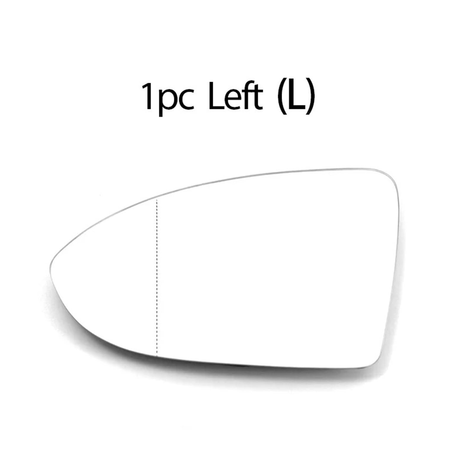Rétroviseur Extérieur Verre Miroir Chauffant Côté Gauche Droit Lentille LH RH Remplacement Pour Golf 7 MK7 / MK7.5 Pour GTI 12–21 Pour Touran 5T(1pc Left)