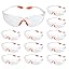 12pcs |Clear with Orange
