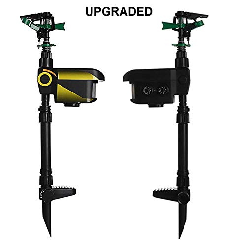 HomeyNeeds leezujun Outdoor Water Blaster Animal Pest Repeller Motion