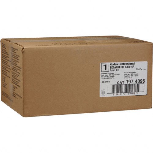 Kodak Professional Ektatherm 6800/6850 6R Print Kit, Ribbon & Paper for 375 6x8" or 5x7" Glossy Prints