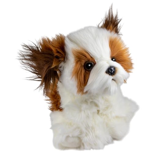 Shih Tzu assis peluche de 25 cm Carl Dick, le doudou parfait pour décorer une chambre de bébé