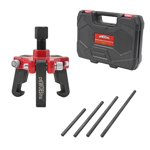 Harmonic Balancer Puller & Crankshaft Pulley Removal Tool Kit - 3 Jaw Puller Set Compatible with GM...