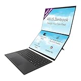ASUS Zenbook Duo (2026),Intel Core Ultra 7 355,Intel iGPU,32GB RAM,1TB SSD,3K OLED,Touchscreen,14"(35.5 cm),Windows 11,M365 Basic(1Y),Office 2024,Moher Gray,1.65 Kg, UX8407AA-SN183WS,Copilot+ PC