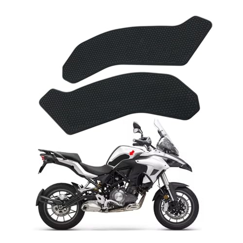 Grip réservoir moto TRK502 évite les glissements au freinage