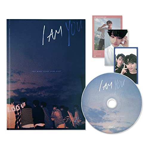 Fotolibro STRAY KIDS I am YOU mini álbum musical con tres tarjetas fotográficas QR