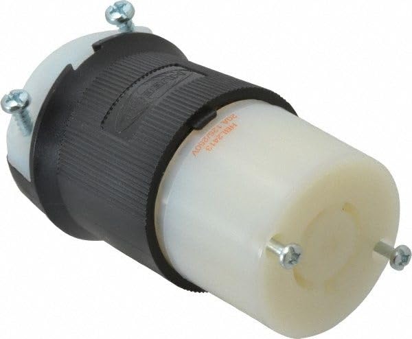 Hubbell HBL2413 Locking Connector, 20 amp, 125/250V, L14-20R