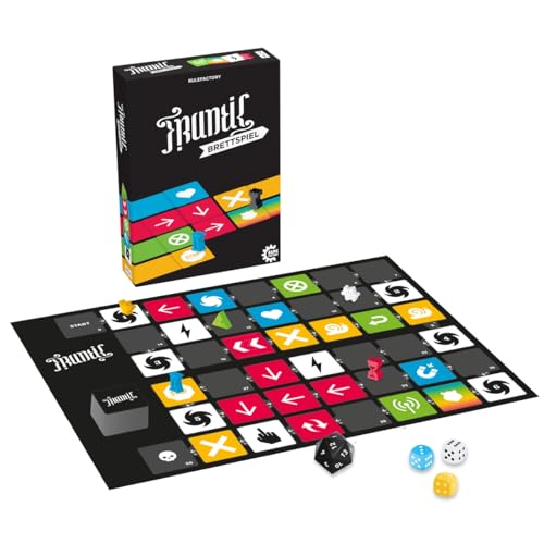 Game Factory 646076 Frantic Brettspiel, das hinterhältige Laufspiel, fieses Gesellschaftsspiel für 2-6 Personen ab 12 Jahren – Bild 3