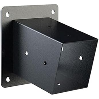 Pitch Roof Pergola Bracket - 15  3 Way Gazebo Set with Slanted Roof Bracket for 4 x 4 Outdoor B