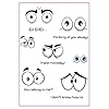 COLUDOR Grappige Ogen DIY Siliconen Clear Stamp Cling Seal Scrapbook Embossing Album Decor