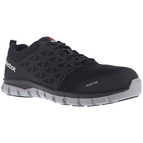 Reebok Work Men's Sublite Cushion Alloy Toe Comfort Athletic Shoe Black - 11 Wide by Reebok - Image 4
