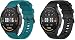 Produktbild Chainfo Silikon Uhrenarmband kompatibel mit Amazfit GTR 3 / GTR 3 pro/GTR 2e / GTR 2/3 Stratos/GTR 47mm / Pace, mit Schnellverschluss (2-Pack G)